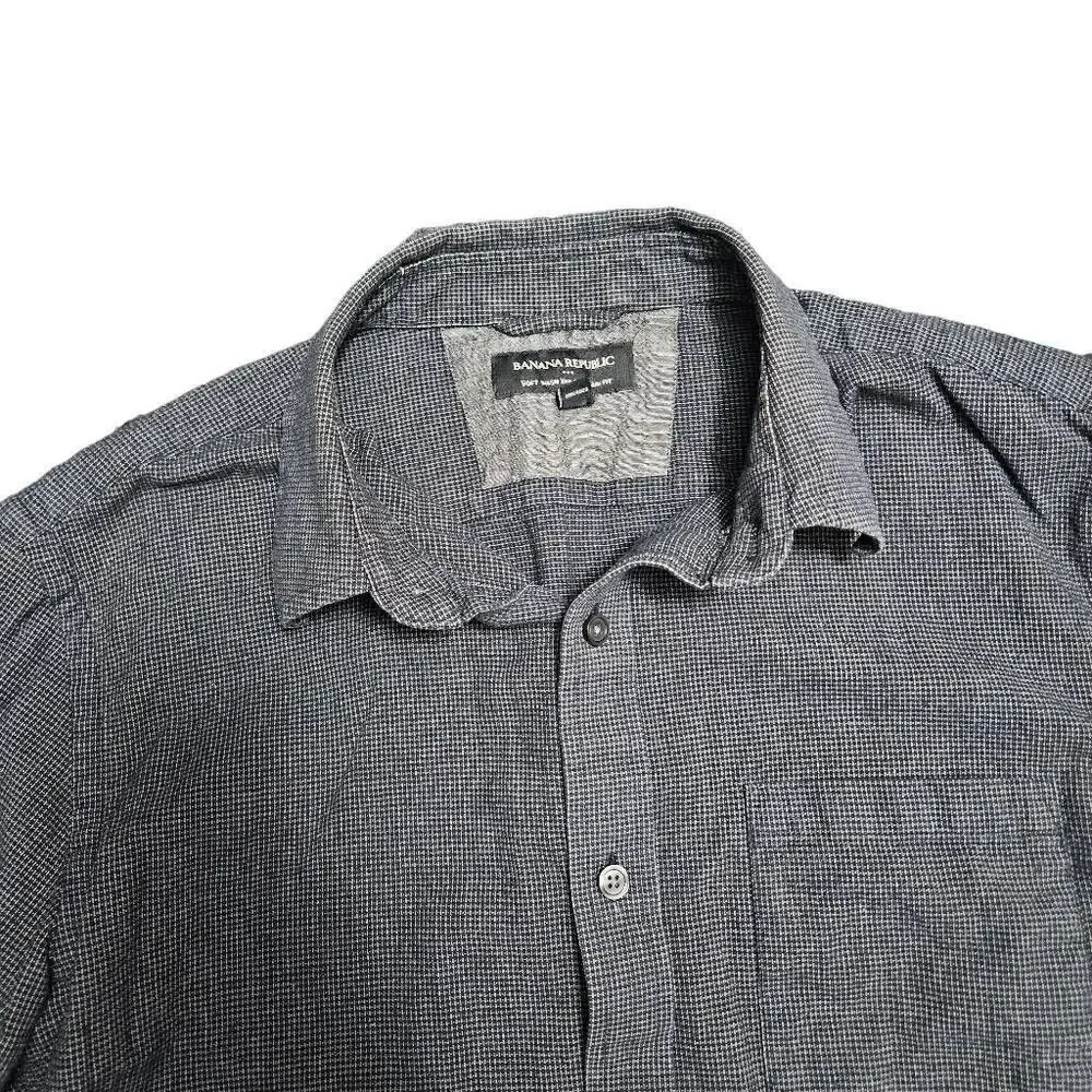 Banana republic slim fit long-sleeved